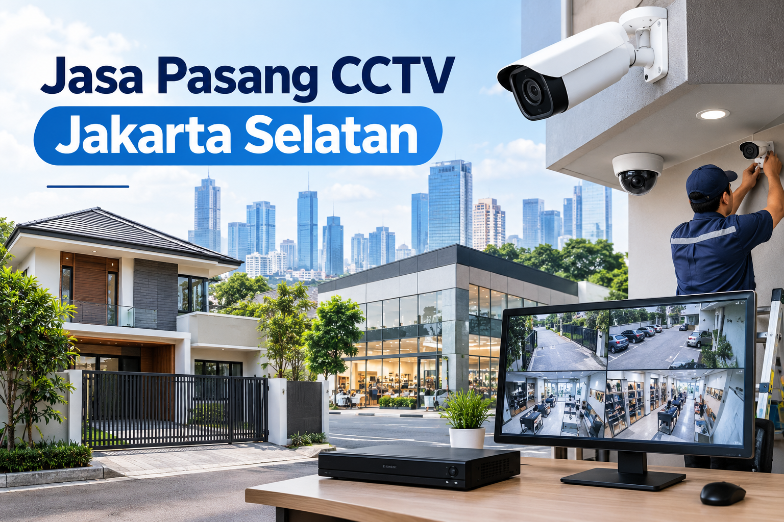 Jasa Pasang CCTV Jakarta Selatan untuk Keamanan Rumah dan Bisnis