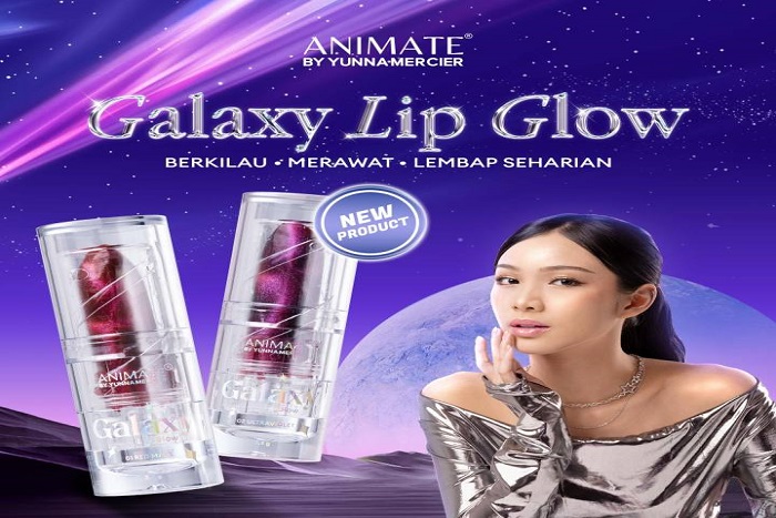 Lip Galaxy dari Animate Kilau Red Mars yang Elegan dan Modern