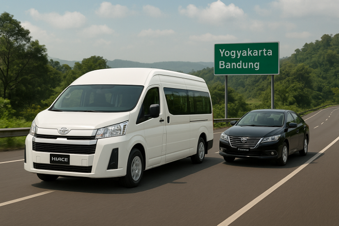 Sewa Mobil Jogja Tujuan Luar Kota Terpercaya Bersama CV Guntur Sakti