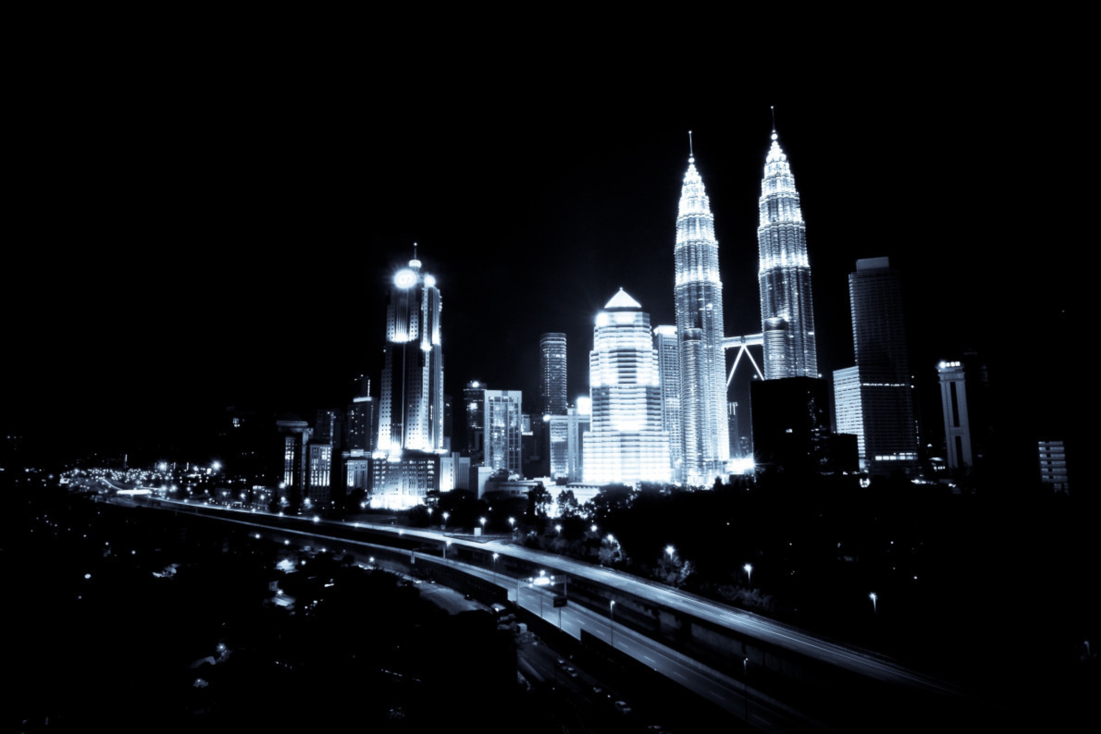 fotografi cahaya malam