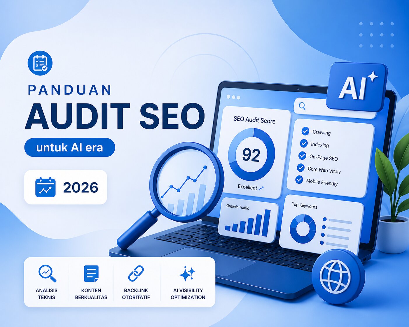 Cara Optimasi Website agar Ramah AI Melalui Audit SEO Modern dan Pengalaman Pengguna di Tahun 2026