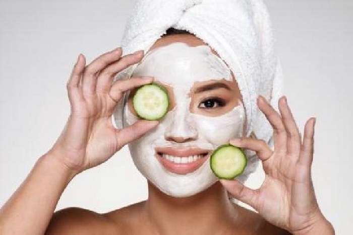 Masker Wajah dari Timun