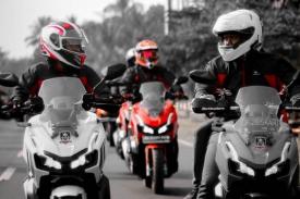 Tips Aman Sunday Morning Ride Bersama Honda